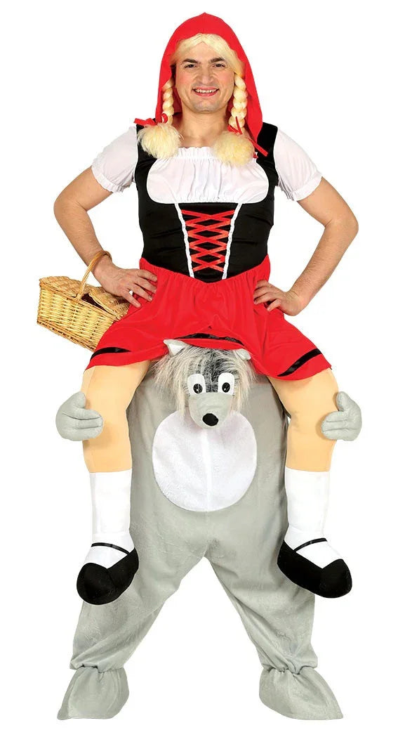 Disfraz de Lobo con Caperucita a Hombros Lobo Guirca